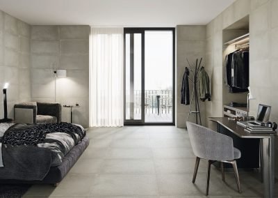 square beige stone tiles concrete tiles used on bedroom wall and bedroom floor tiles from from design di lusso watford tile stone concrete tile shop